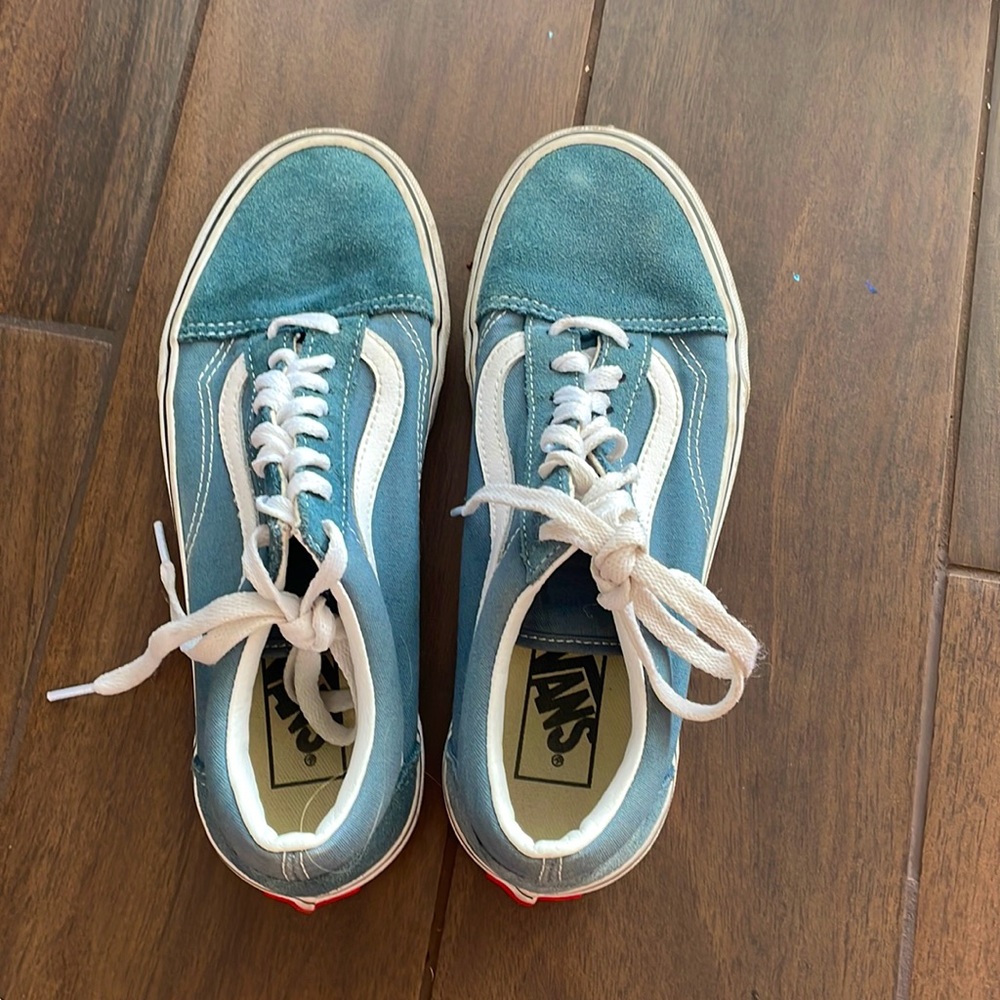 Blue vans!